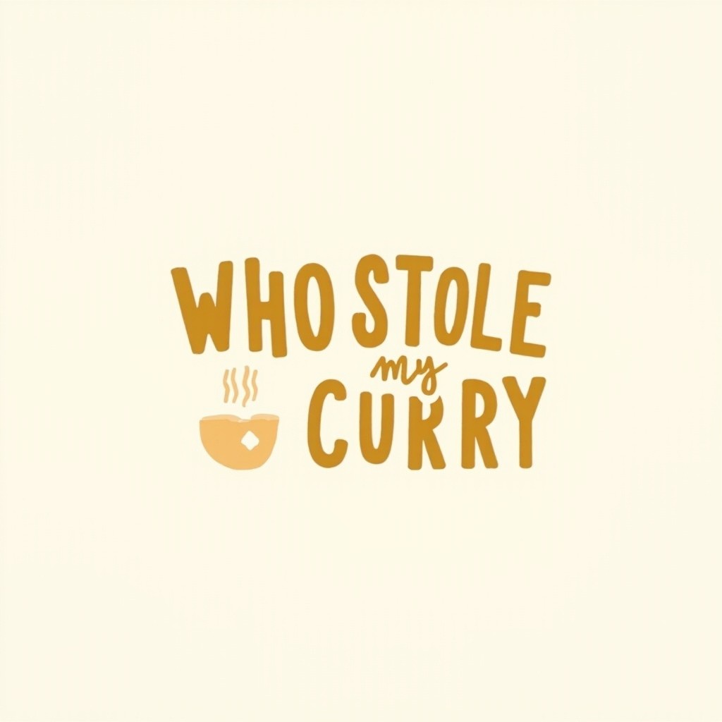 A 'Who Stole My Curry' Channel Logo