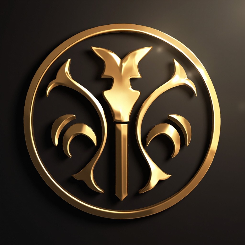 A 3D Logo of Lots of Money