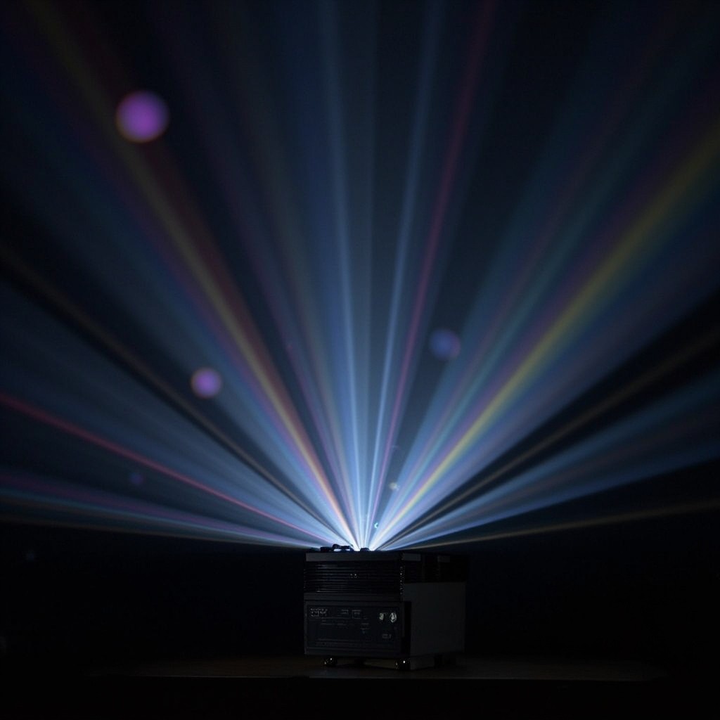 A Beam Projector in Action