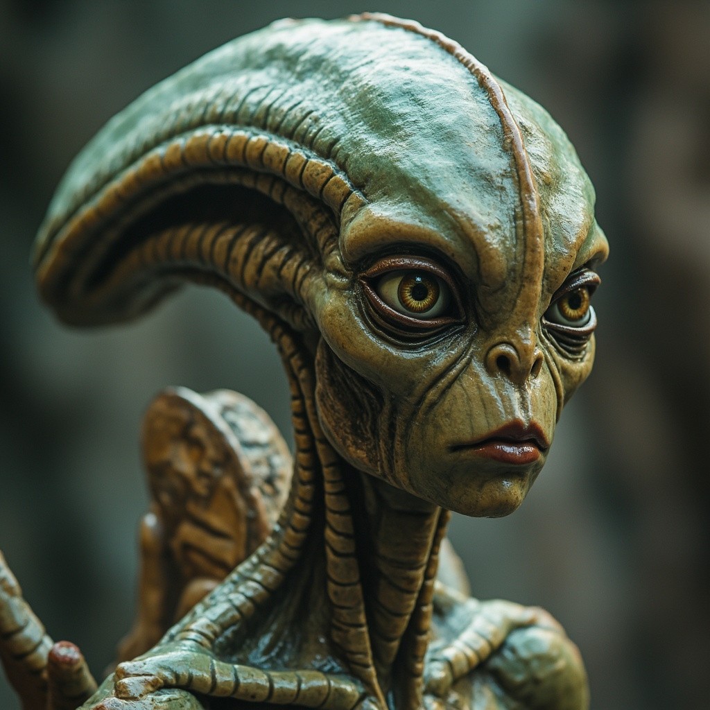 A Beautiful Alien Creature