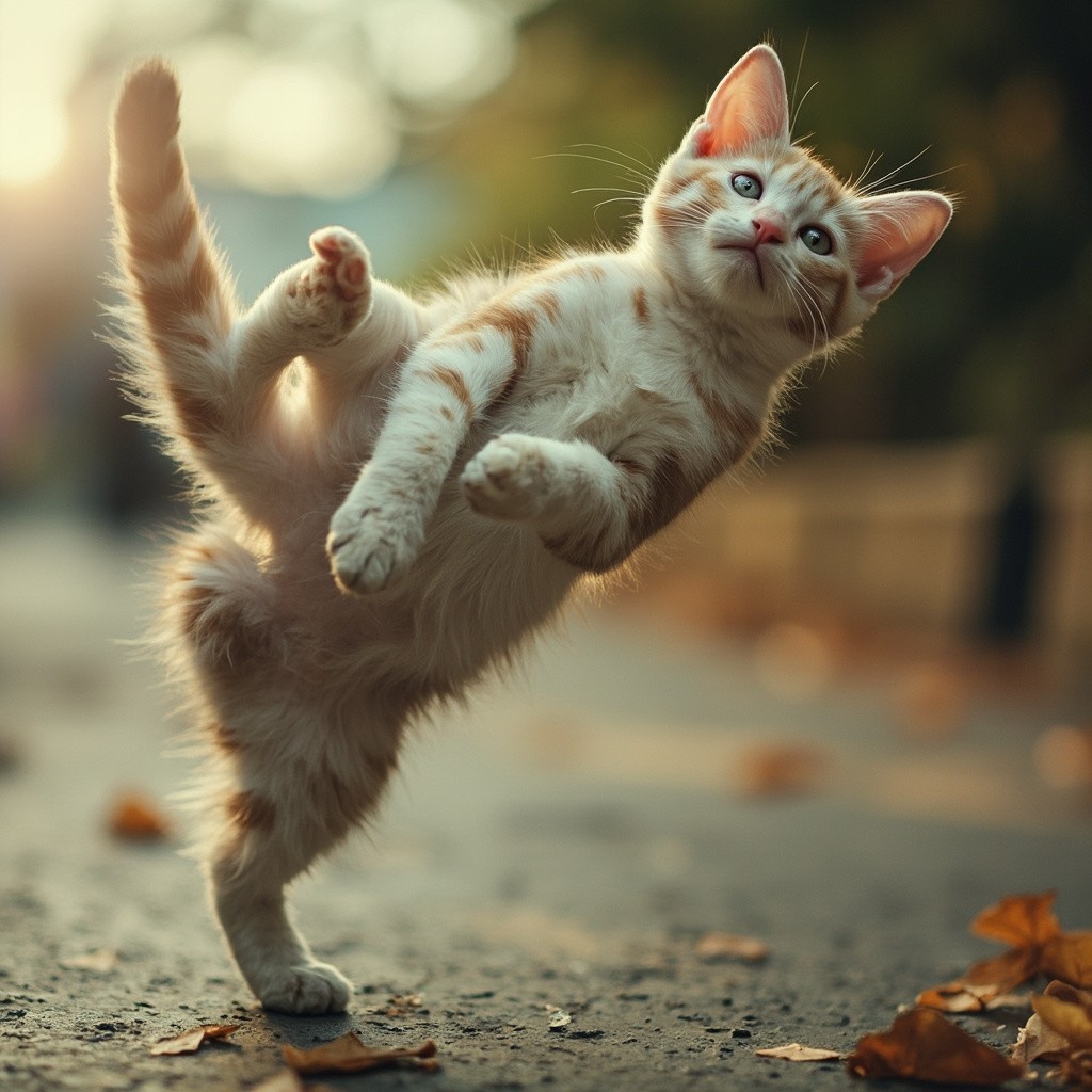 A Cat Doing a Dance
