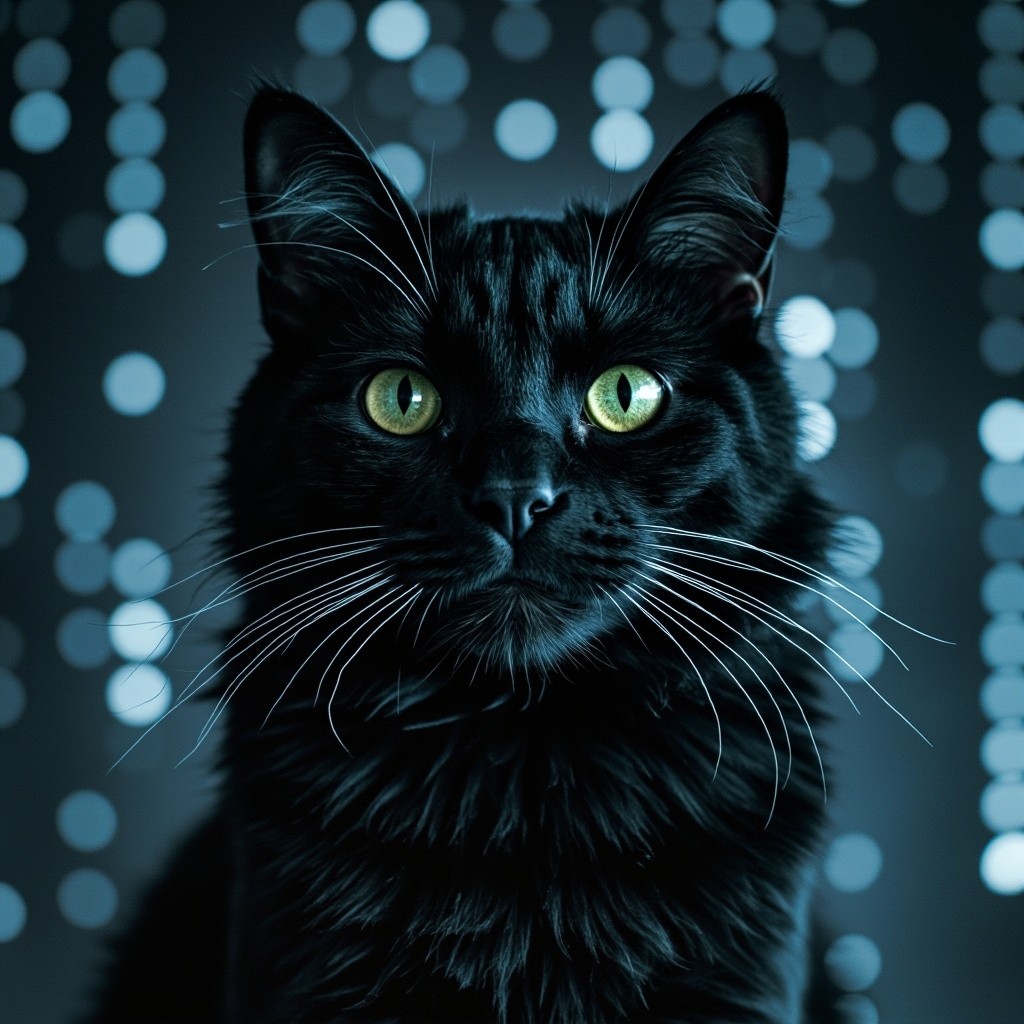 A Cat Engaged in Programming