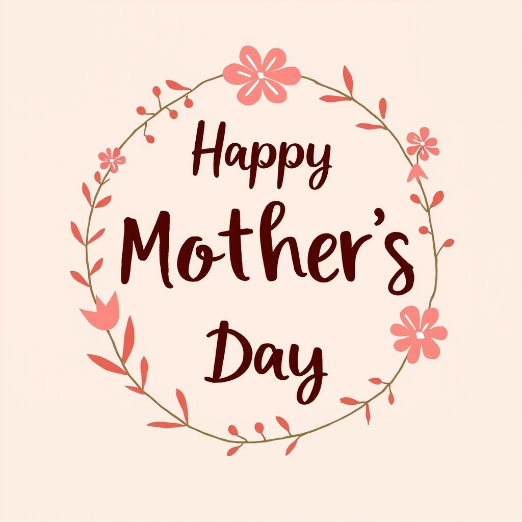 A Cheerful Mother's Day Picture