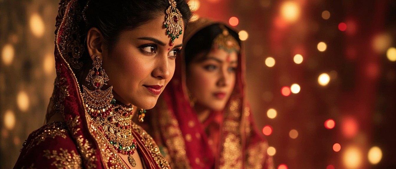 A Christmas Web Banner for Sarees