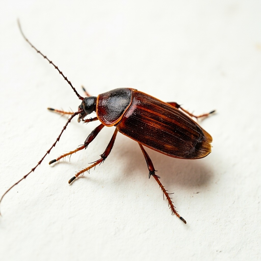 A Close-up Image of a Cockroach