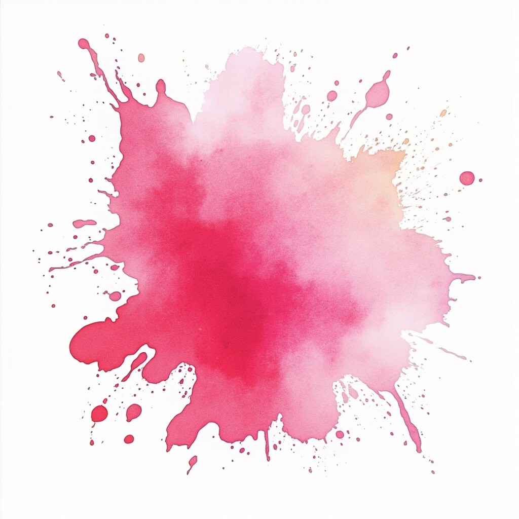 A Colorful Splash with Pink