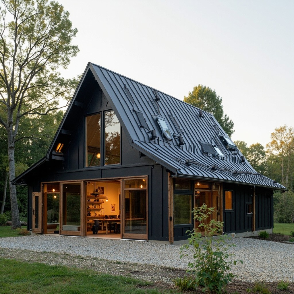 A Contemporary Styled Barnhouse
