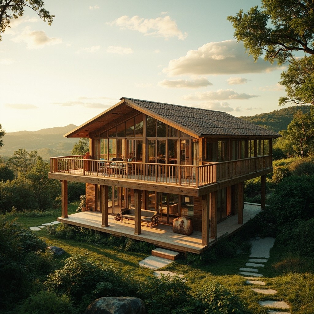 A Cozy Modern Wooden House in Serene Countryside