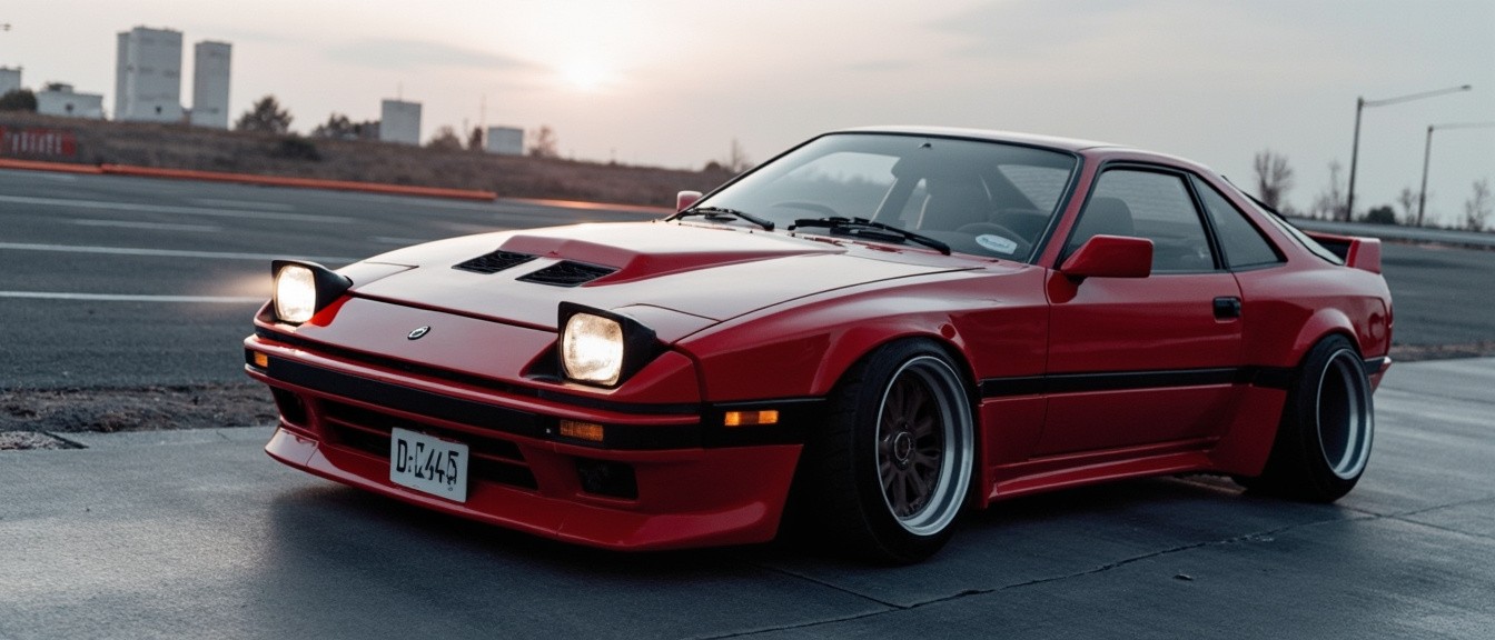 A Customized Toyota Supra Mk2