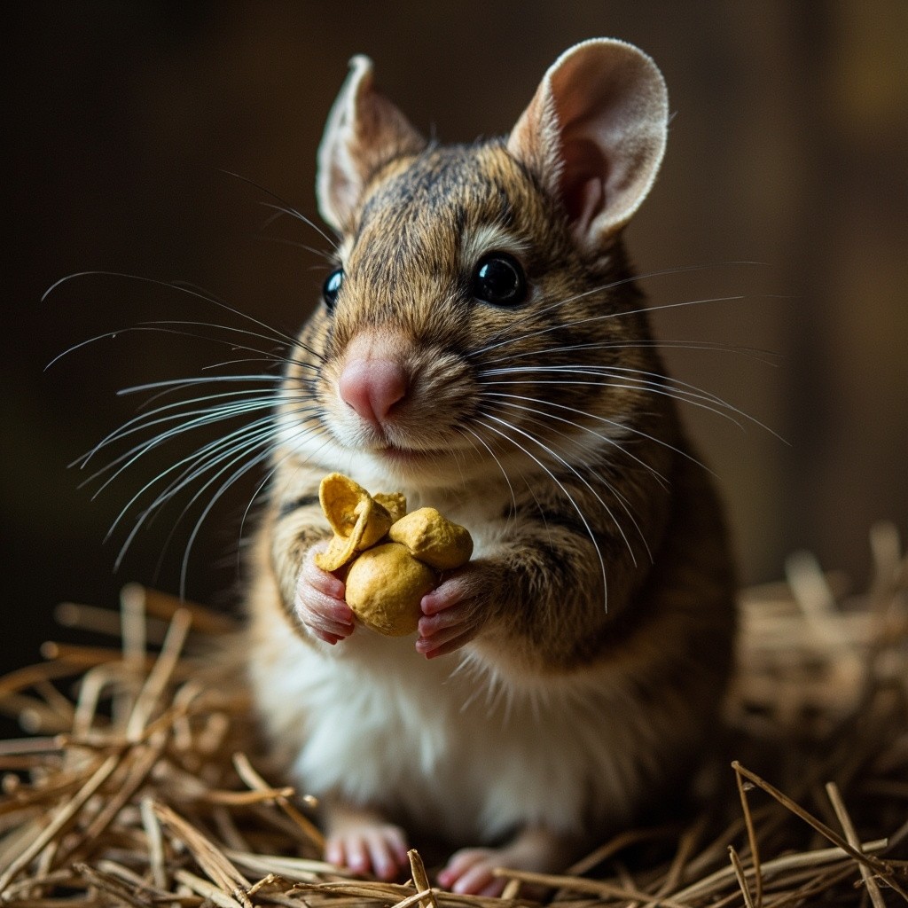 A Cute Dormouse Resting
