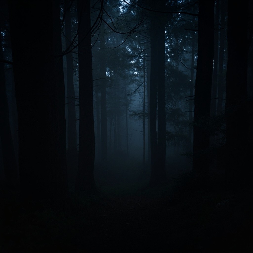 A Dark, Mysterious Forest