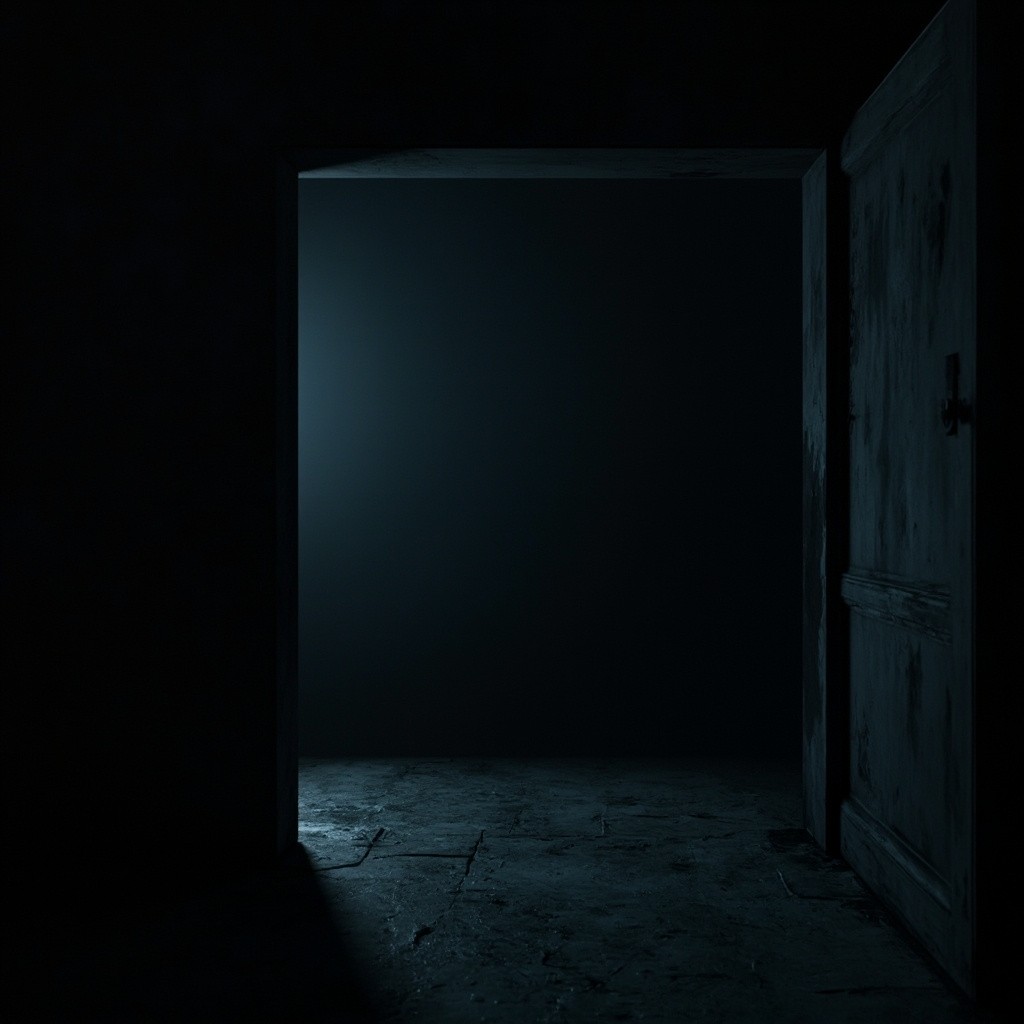 A Dark, Scary Bedroom Scene