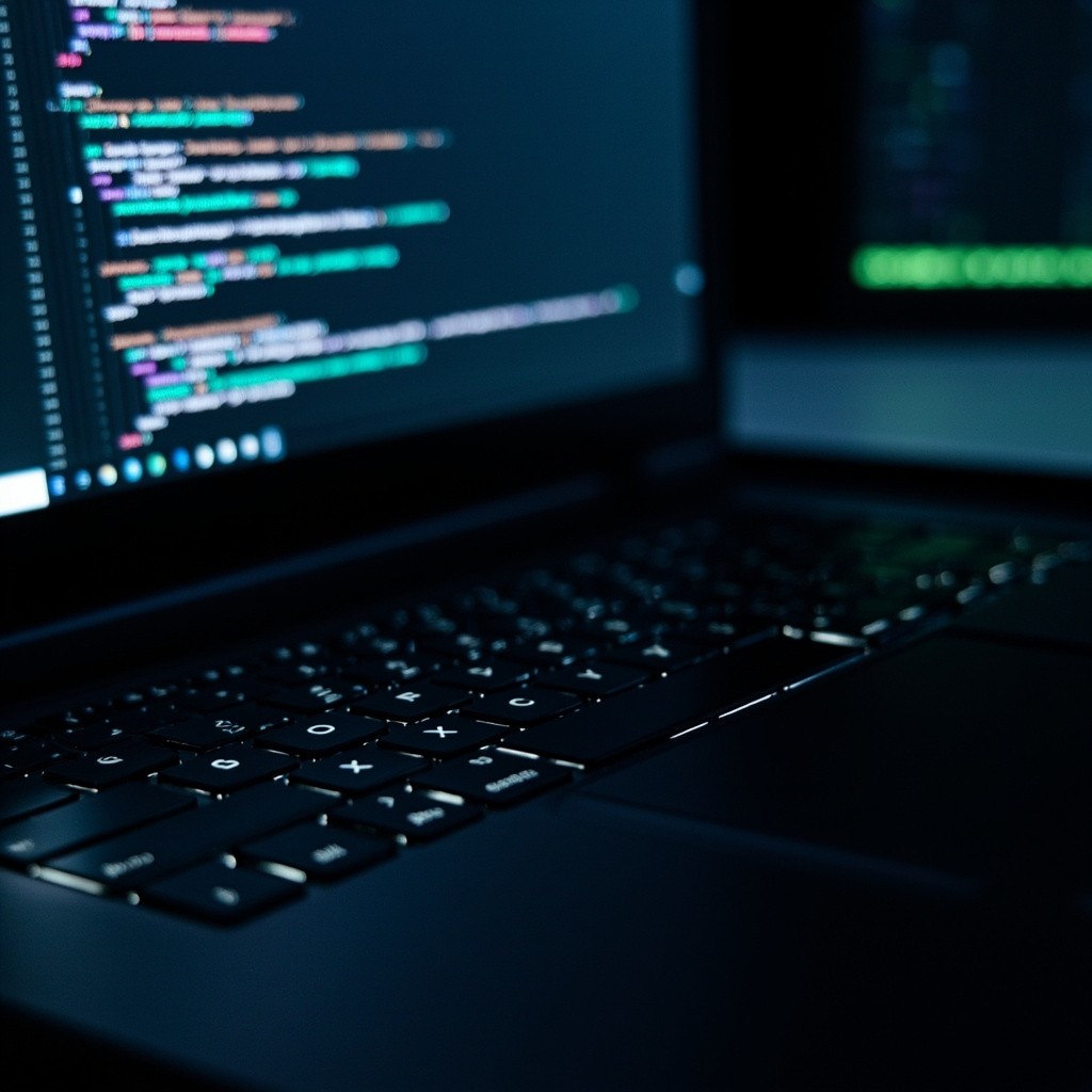 A Dark Futuristic Web Development Theme A Dark Futuristic Web Development Theme