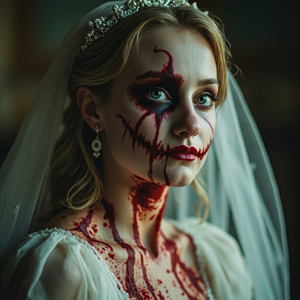A Demon-Bride with a Blood-Stained Dress