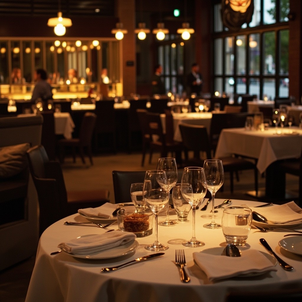 A Dinner at the Restaurant