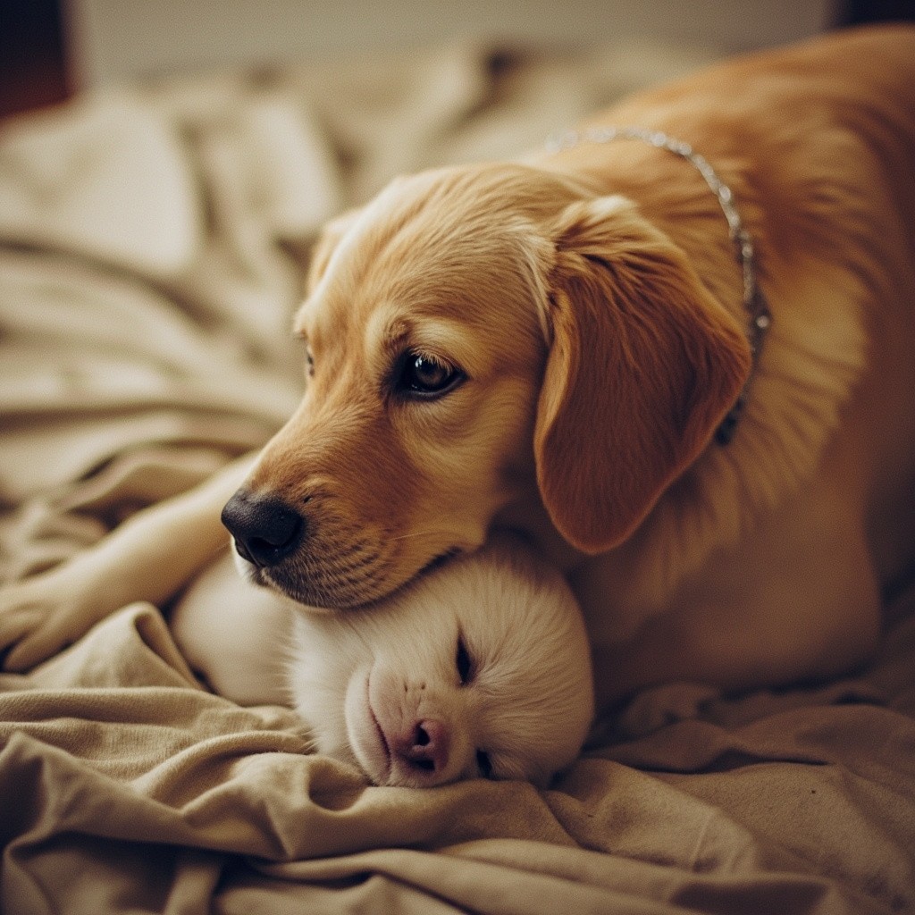 A Display of Canine Affection
