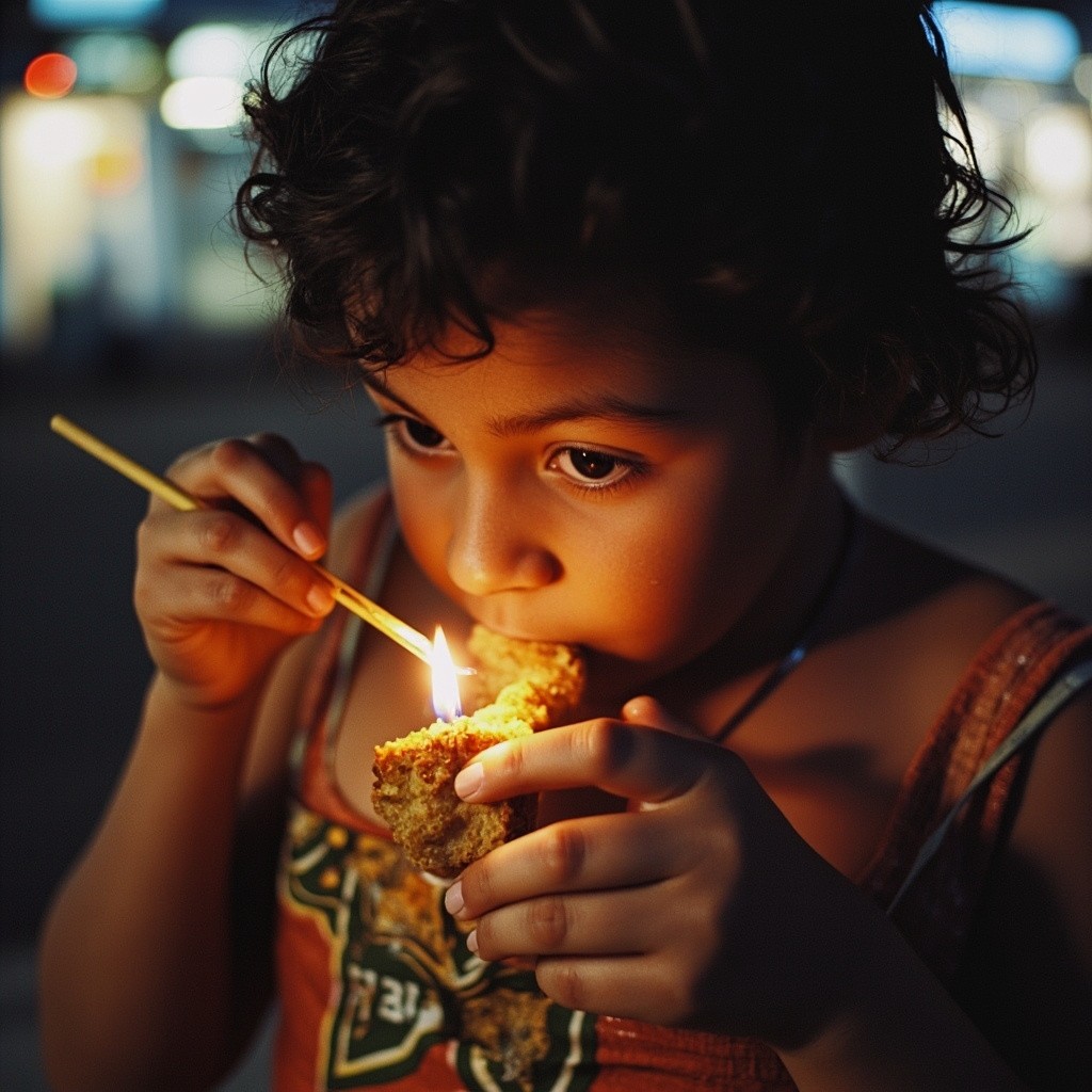 A Display of Consuming Light