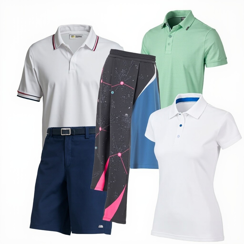 A Display of Golf Attire