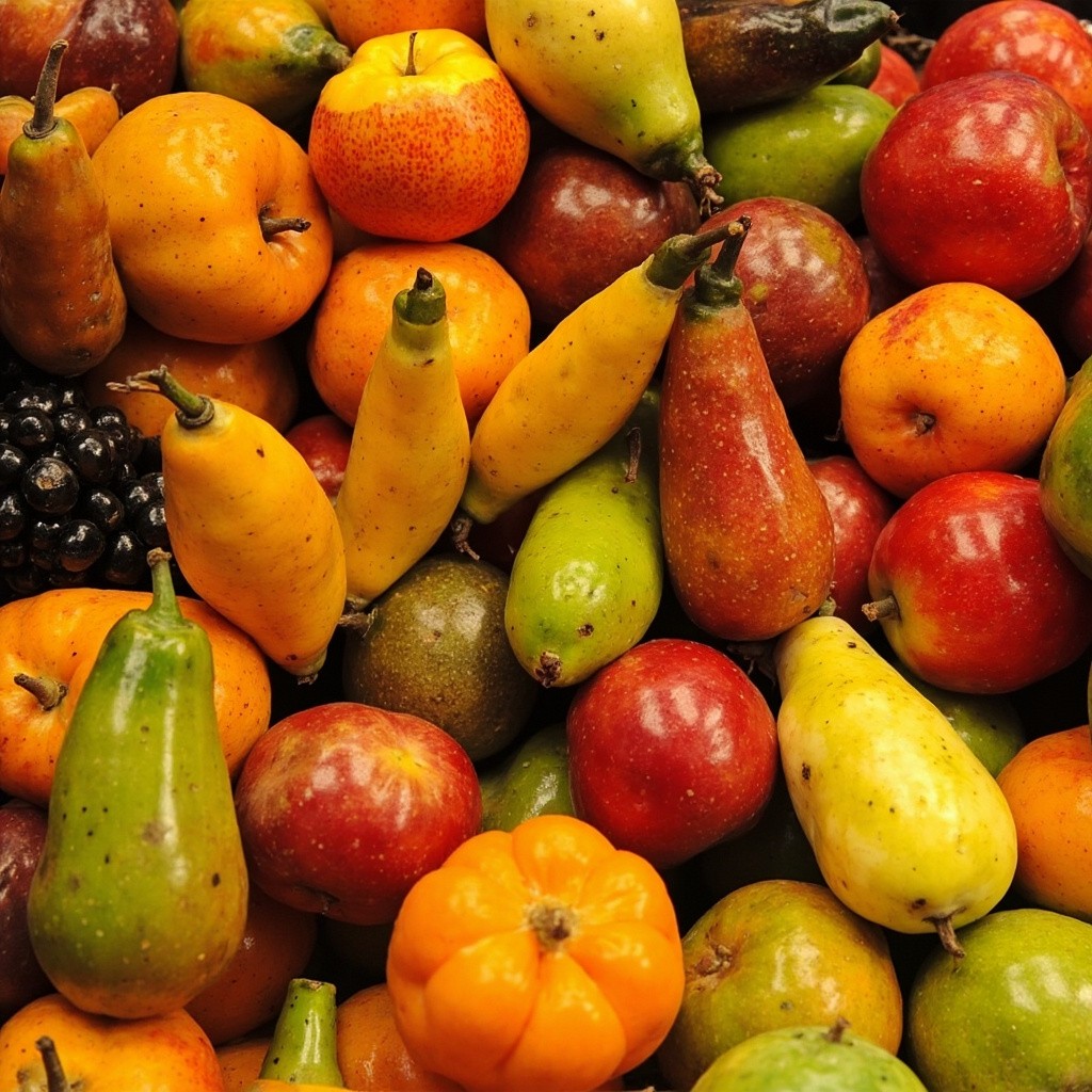 A Display of Various Types of Fruits