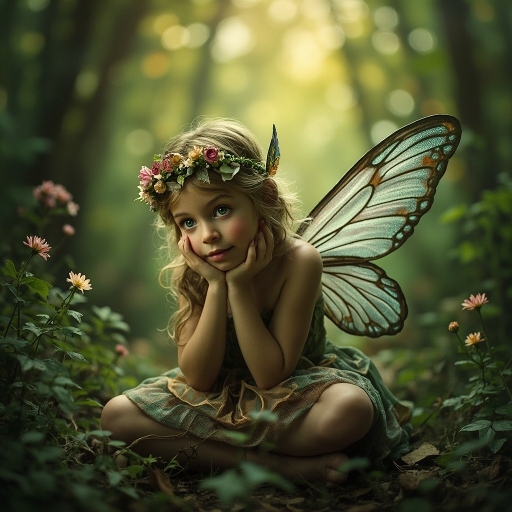 A Fairy in the Forest