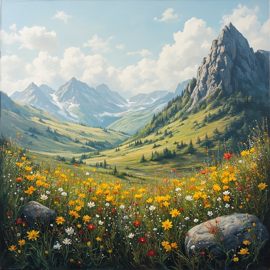 A Flower Covering the Entire Mountain