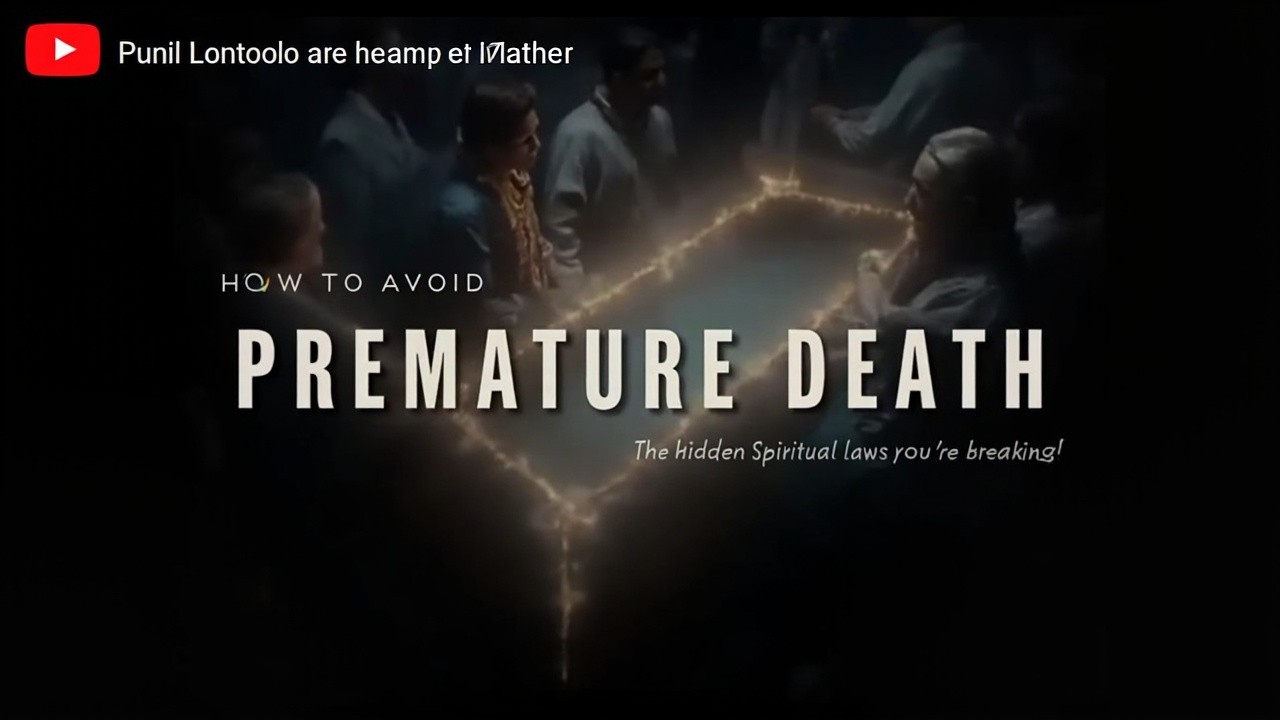 A Funeral Scene for a Spiritual Laws Video
