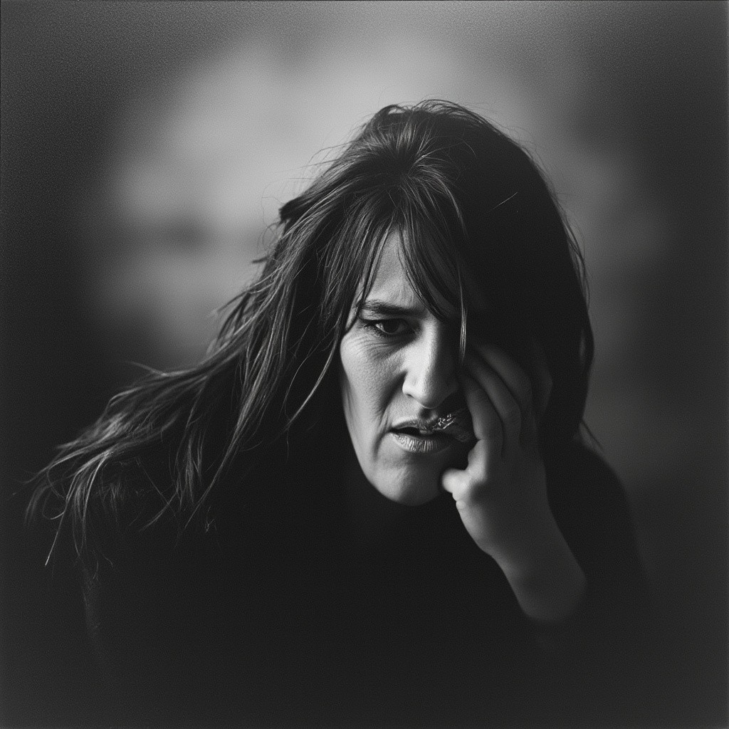 A Girl Who is Crying