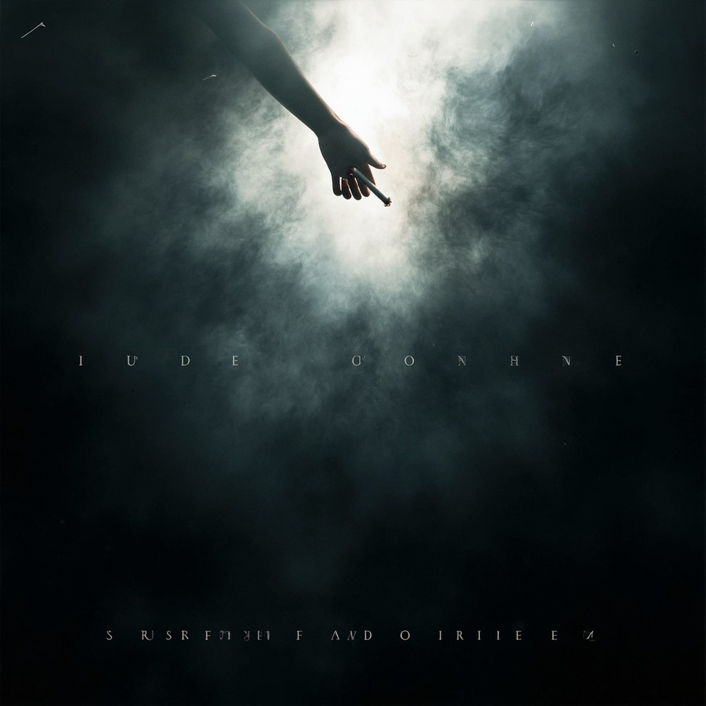 A Hand Disperses Smoke Towards Hope