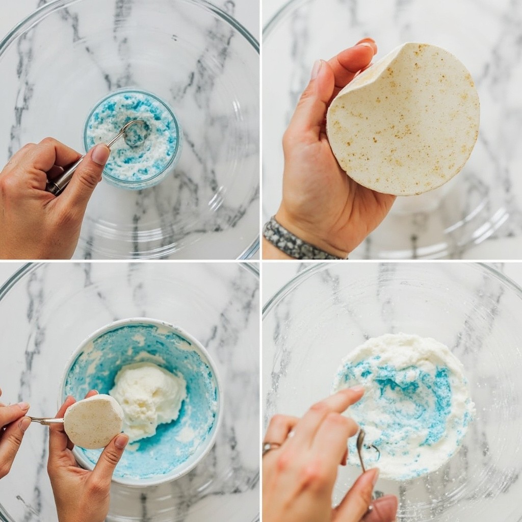 A Handmade Bathbomb Creation Process