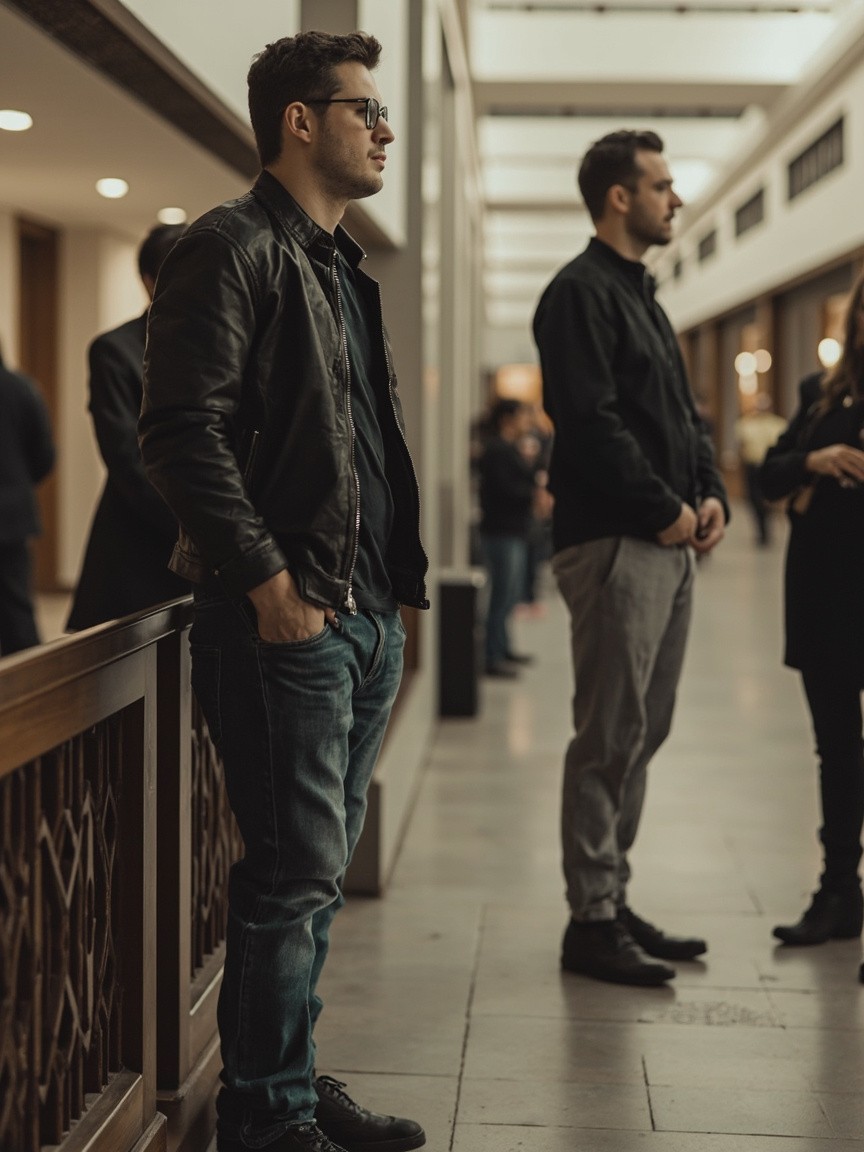 A Handsome Man Looking at His Love Marry Another