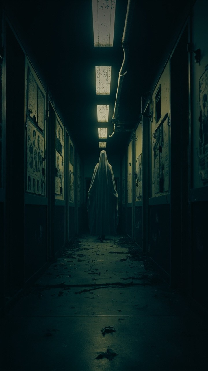 A Haunted, Dilapidated Japanese High School