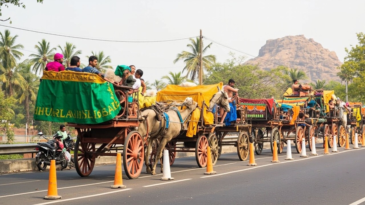 A Holiday Journey on an Indian Cart