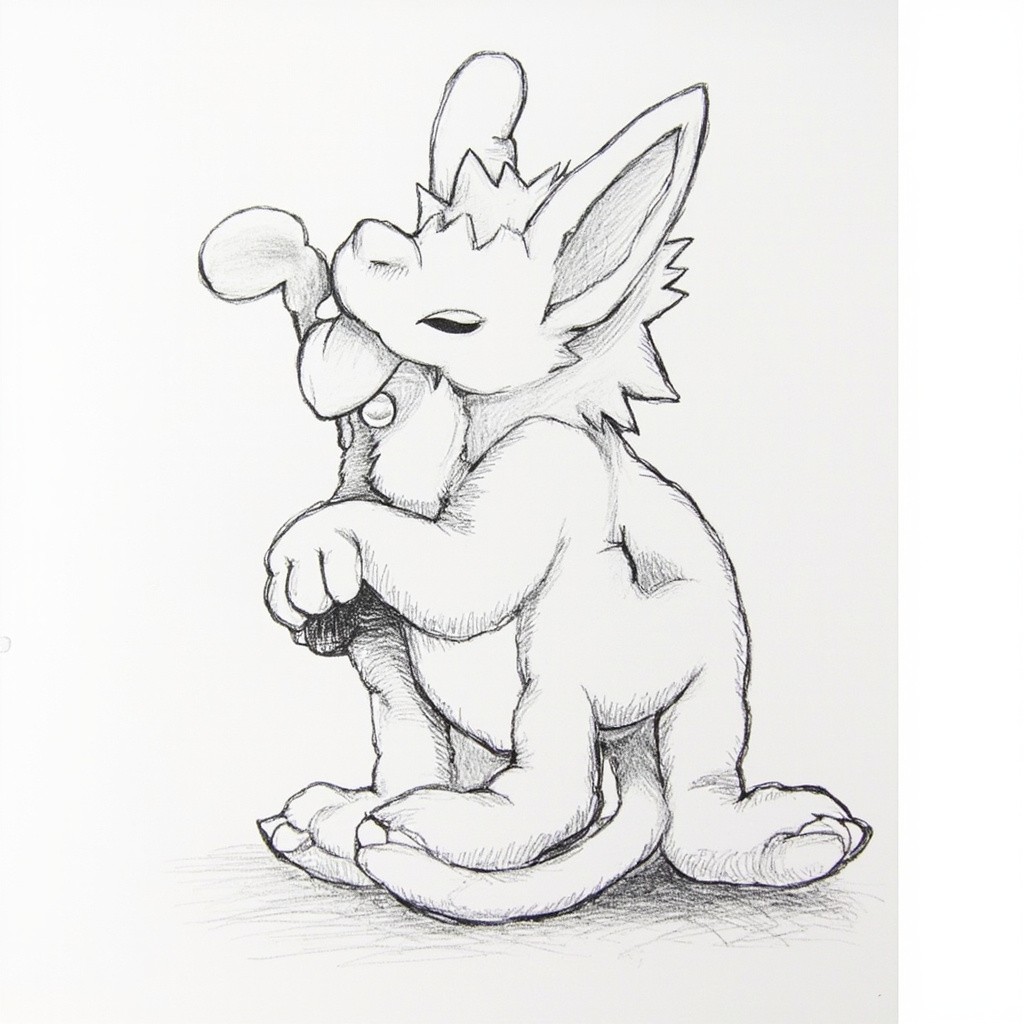 A Human Enjoying a Meal