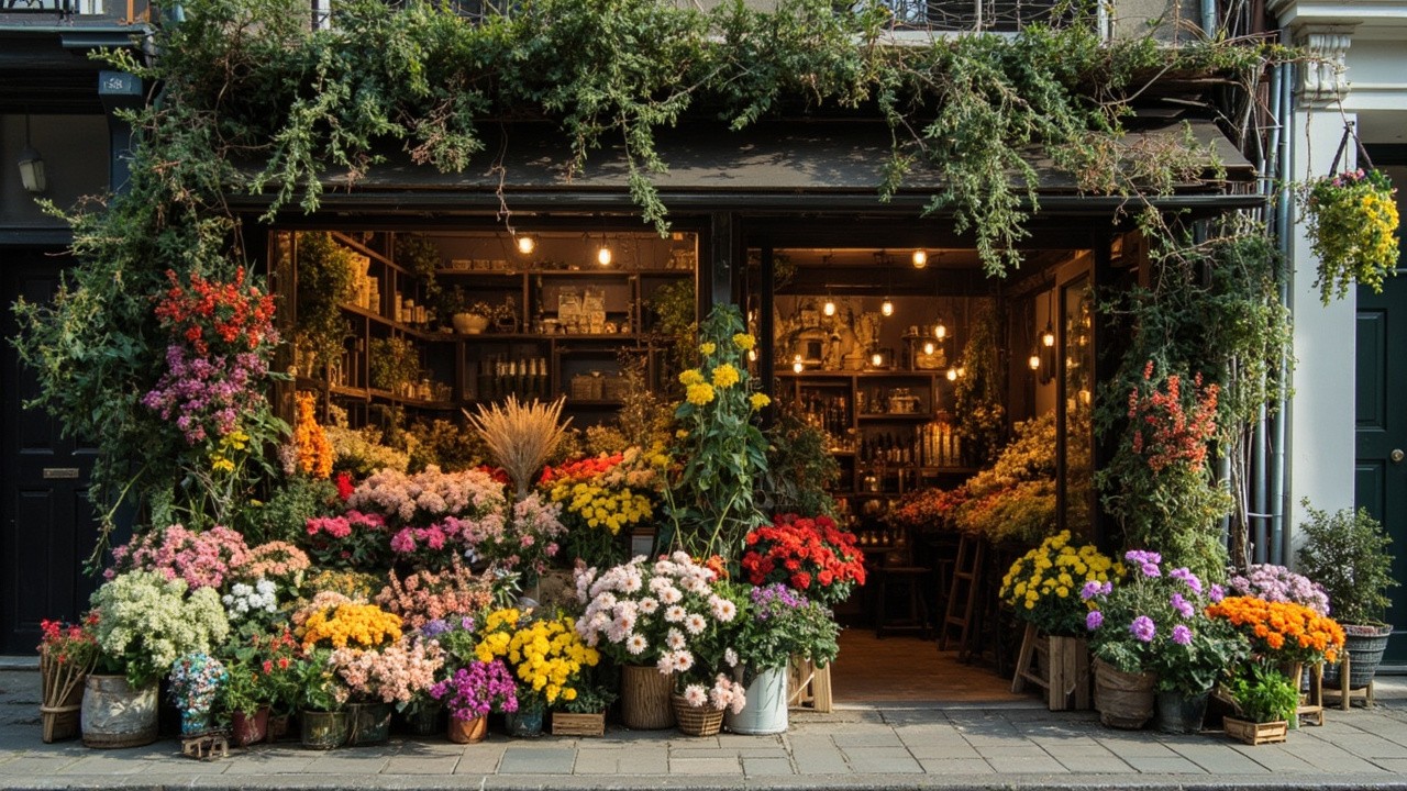 A Human in the Flower Shop
