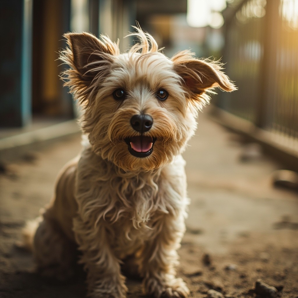 A Humorous Picture of a Dog