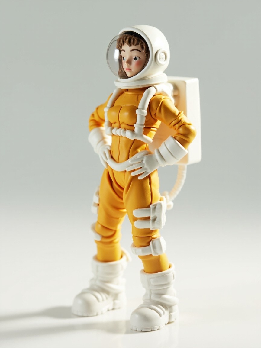 A Limited Edition Astronaut Girl Collectible Figurine