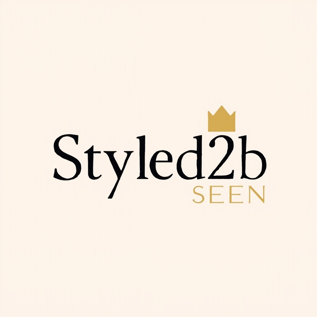 A Logo for the Styled2bseen Brand