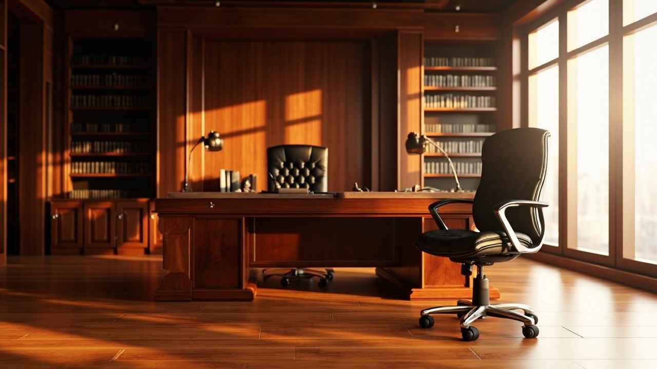 A Luxurious Executive Office in Daylight