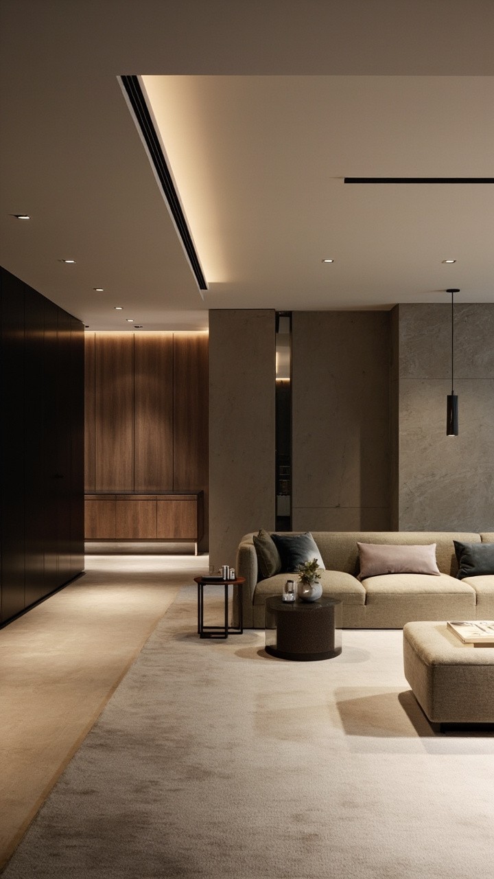 A Luxury Minimalist Interior Design
