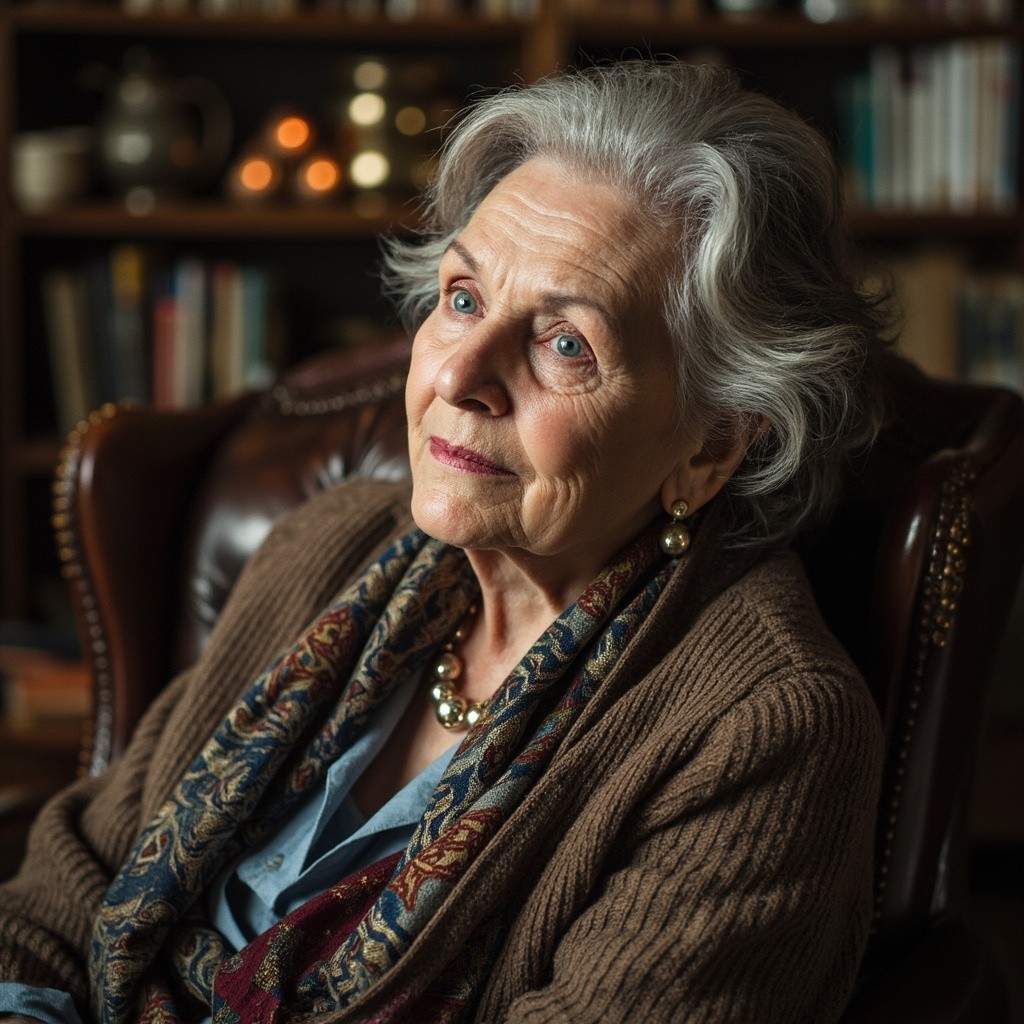 A Magical Woman Creating Her Serene World