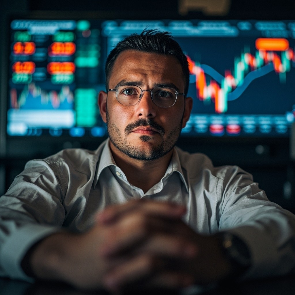 A Man Worried About the Stock Market