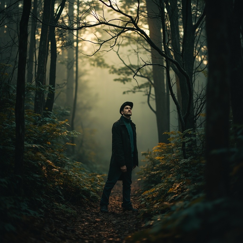 A Man in the Forest