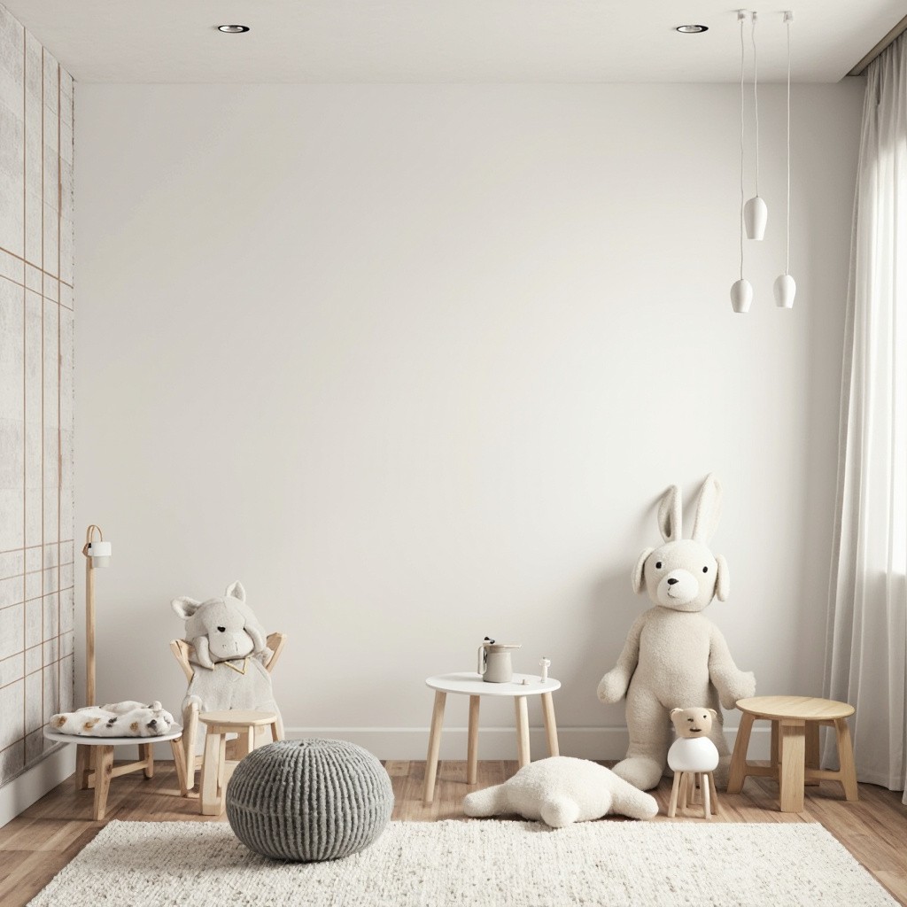A Modern Children's Room with Minimalist Decor
