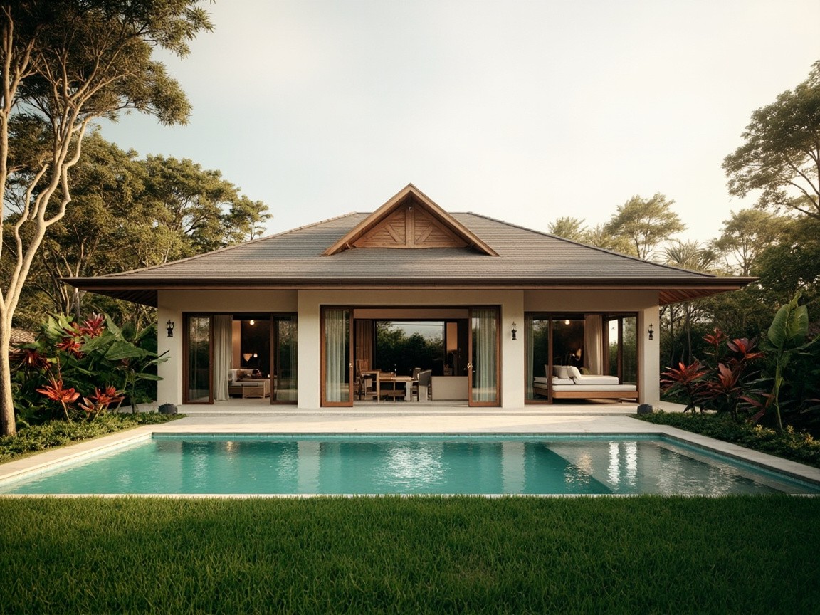 A Modern Tropical Villa in Phuket Morning