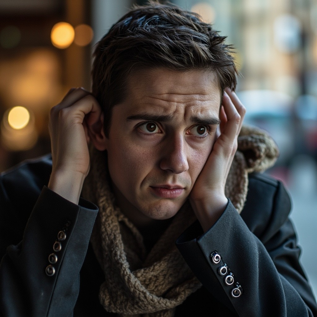 A Person Feeling Exhausted and Unwell