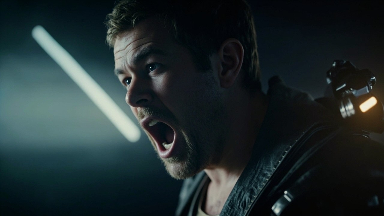 A Person Screaming in Space