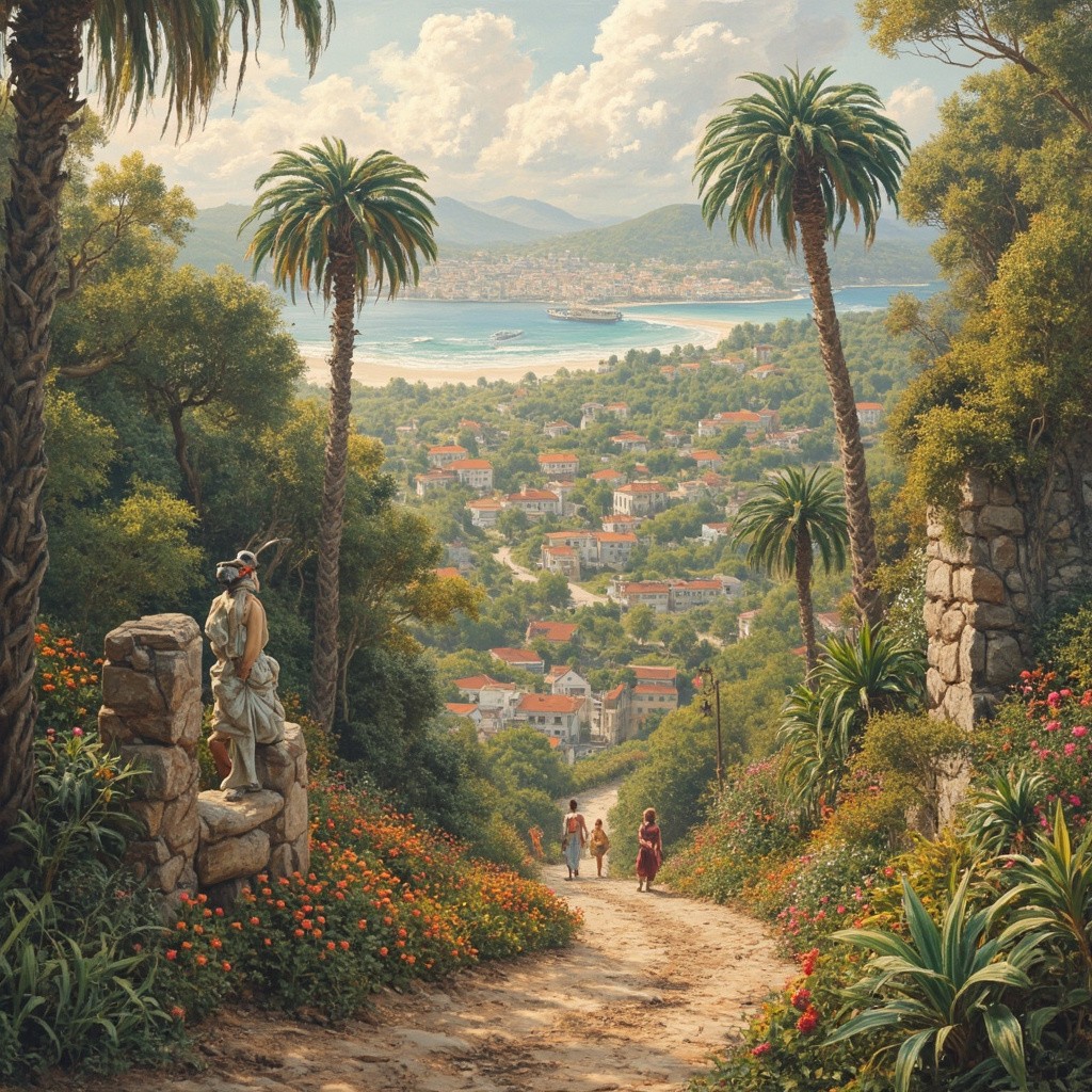 A Picture Representing Tourism