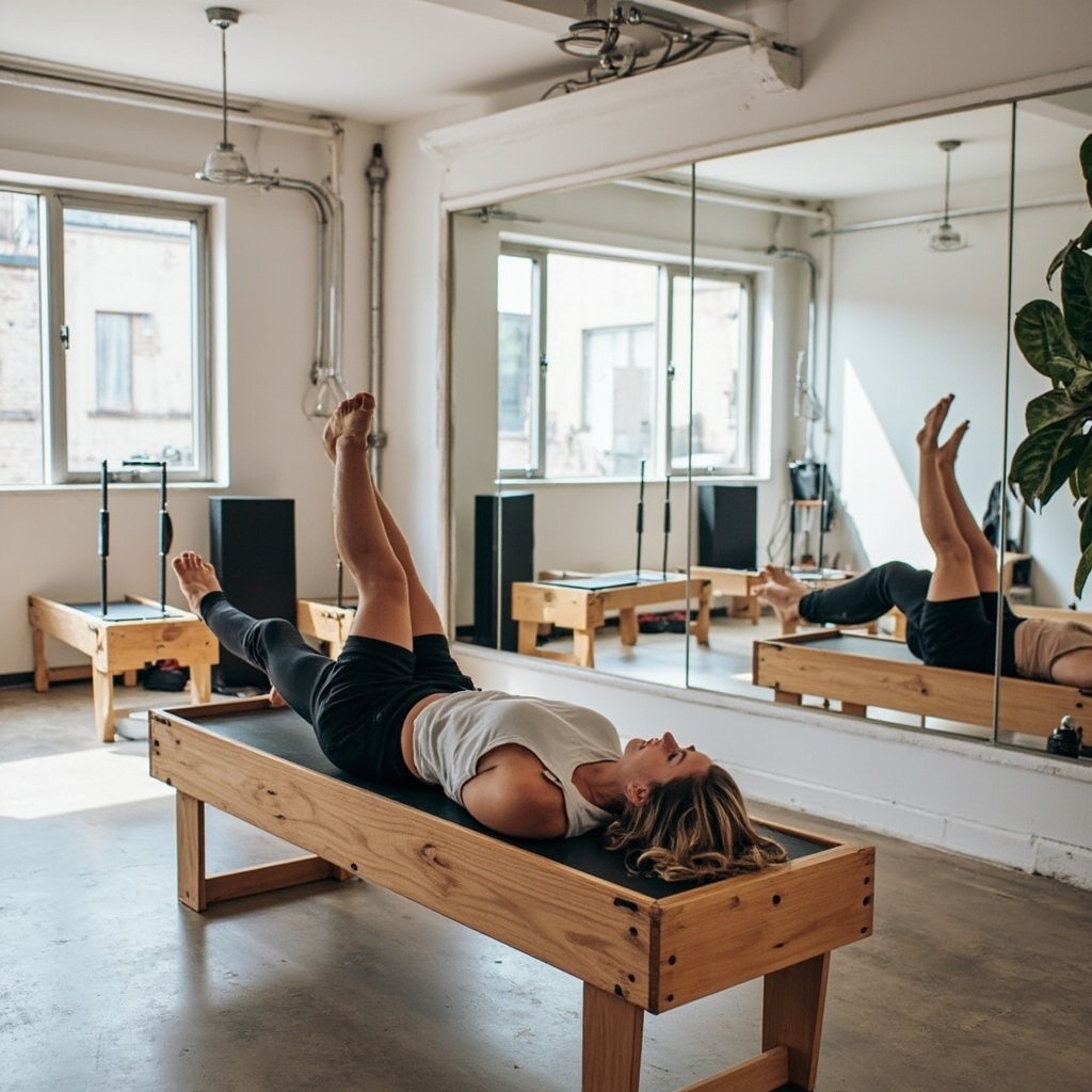 A Pilates Exercise Session