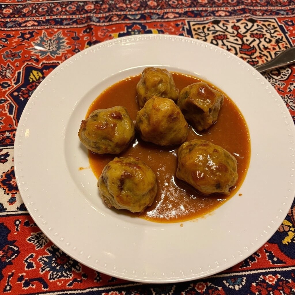 A Plate Filled with Georgian Khinkali