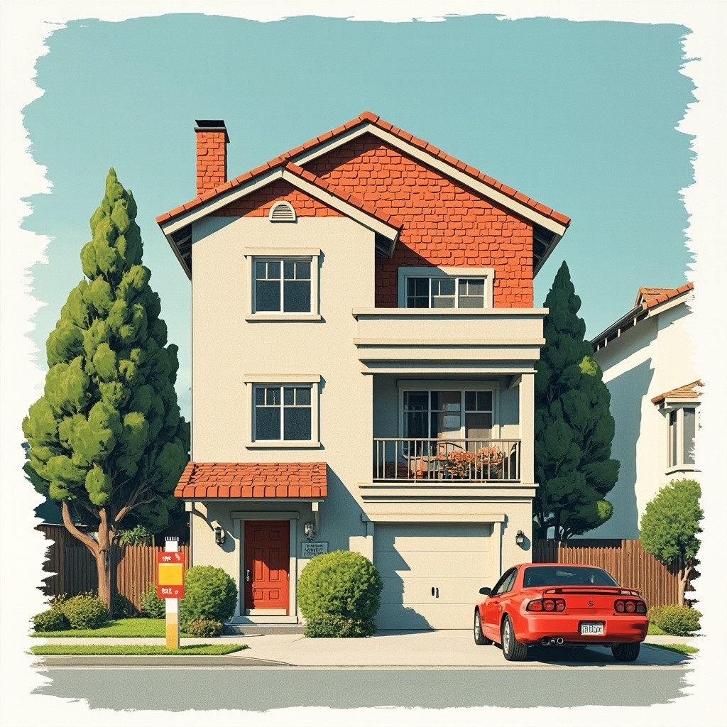 A Real Estate Property Display